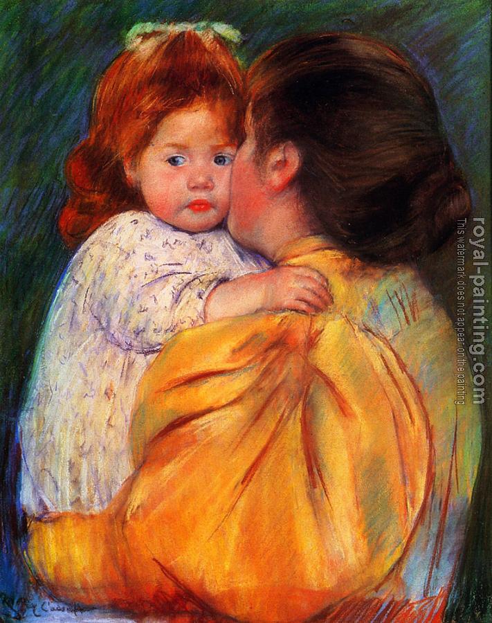 Mary Cassatt : Maternal Kiss